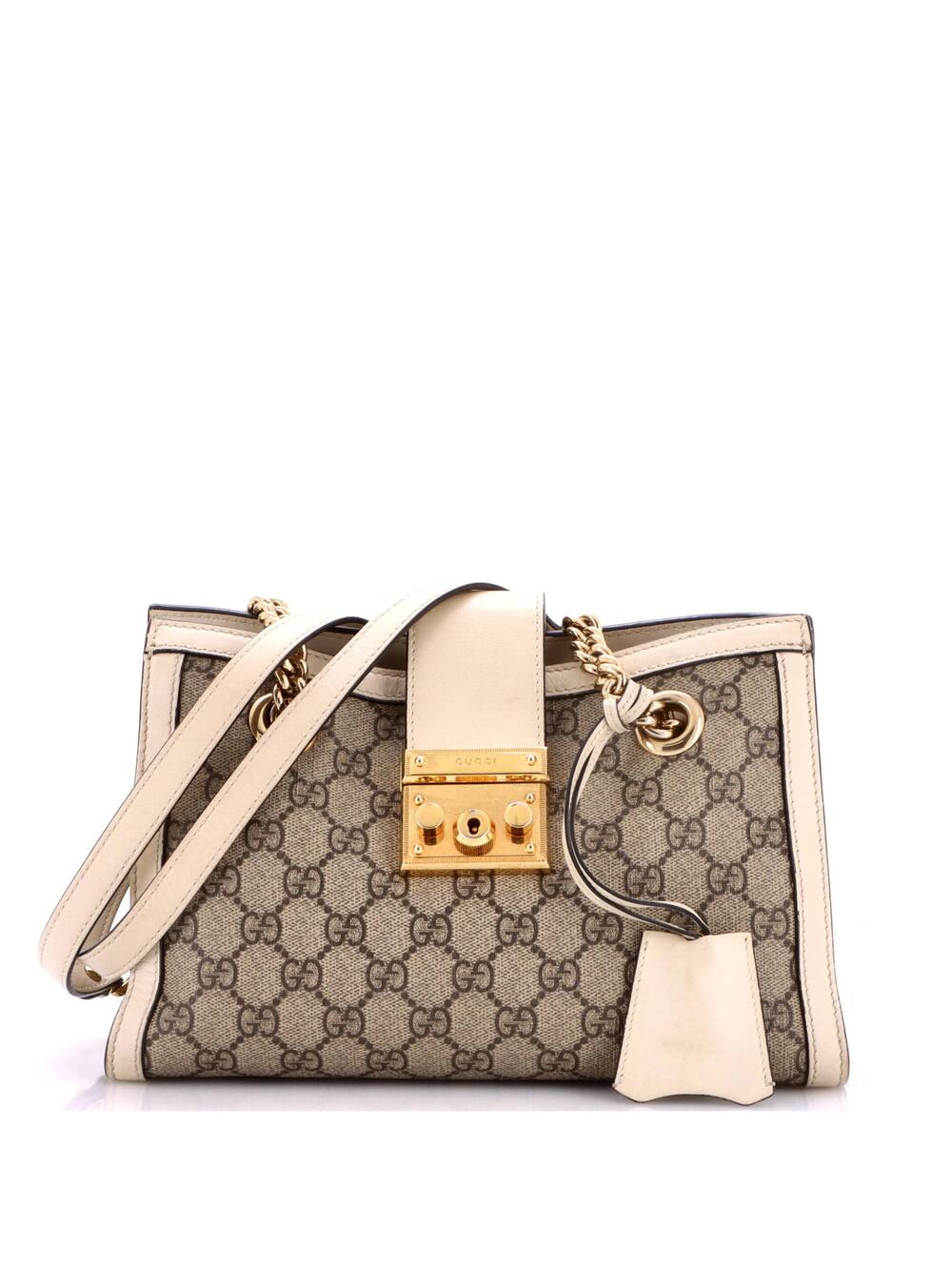 Gucci Padlock Chain Tote Gg Coated #340170G16B